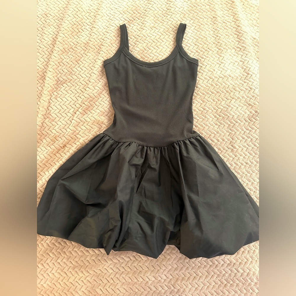 Black bubble dress